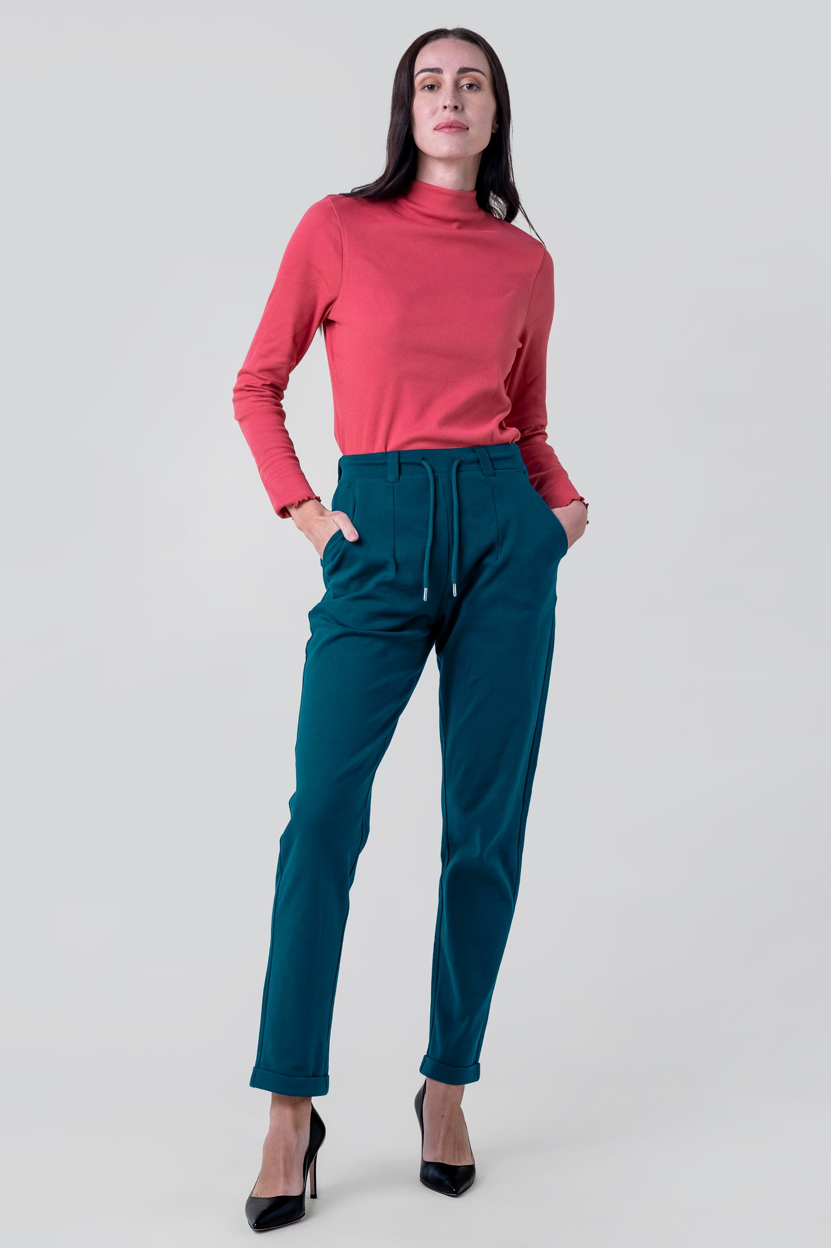 Enorsia Jersey Tapered Trouser