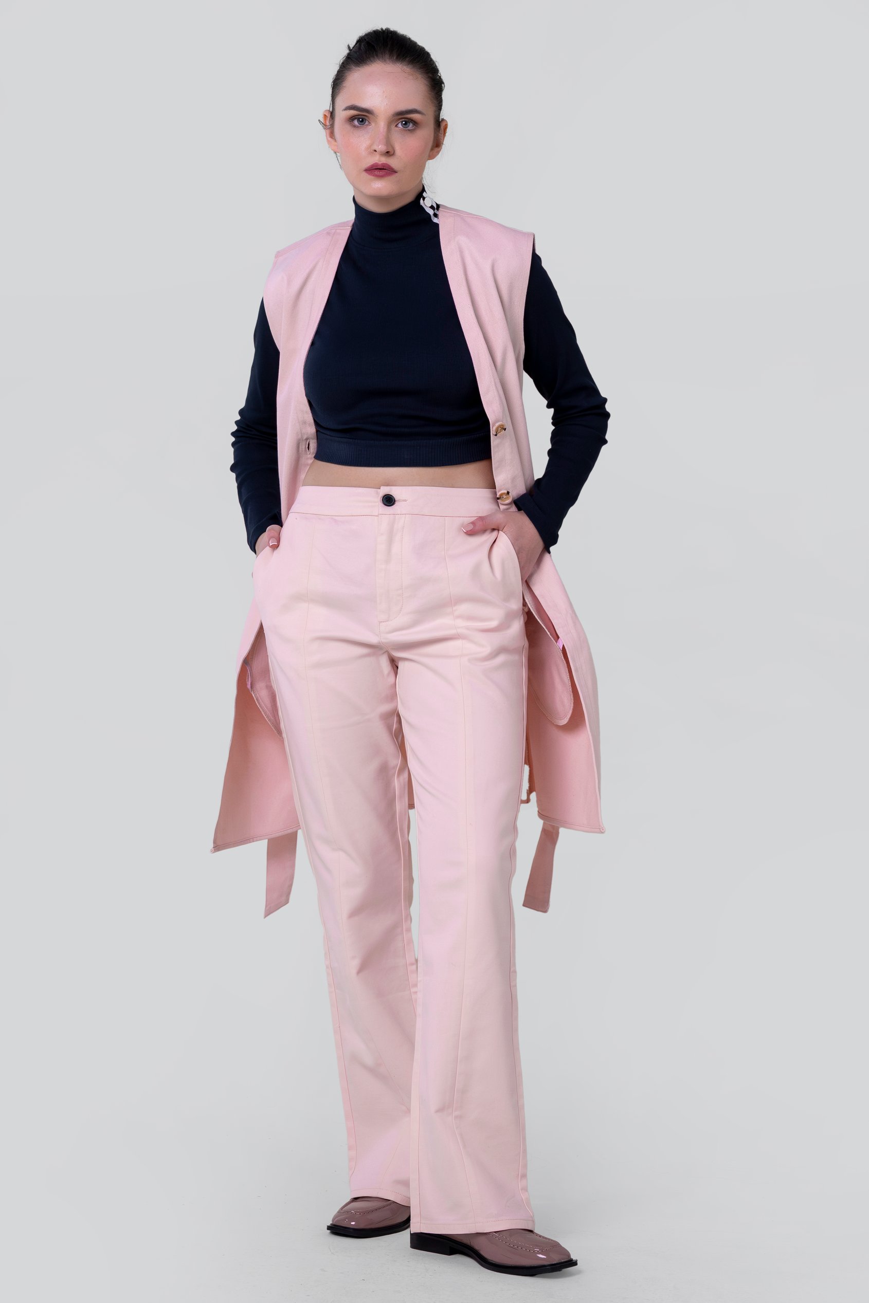 Womens Front Seam Chino Trouser