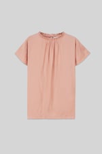 Womens Ruffle Stand Collar Tops