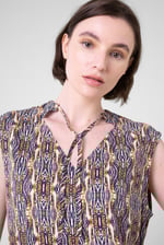 Womens Tie Neck Tops