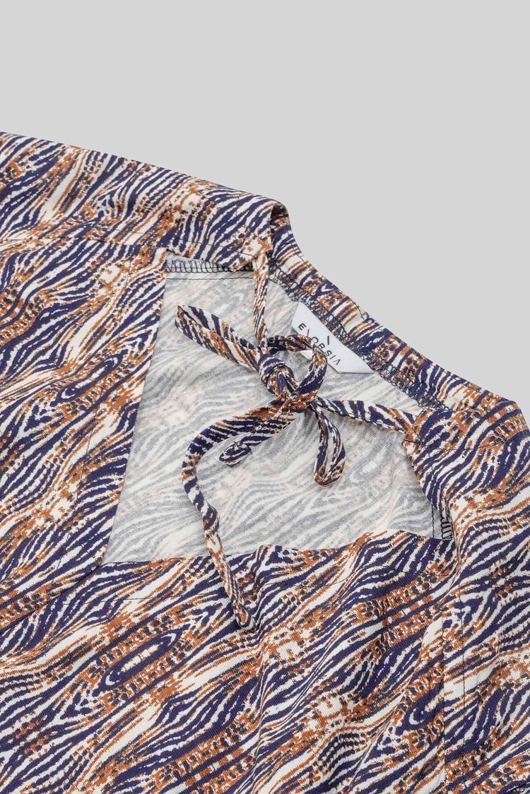 Womens Tie Neck Tops