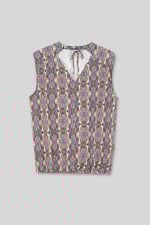 Womens Tie Neck Tops