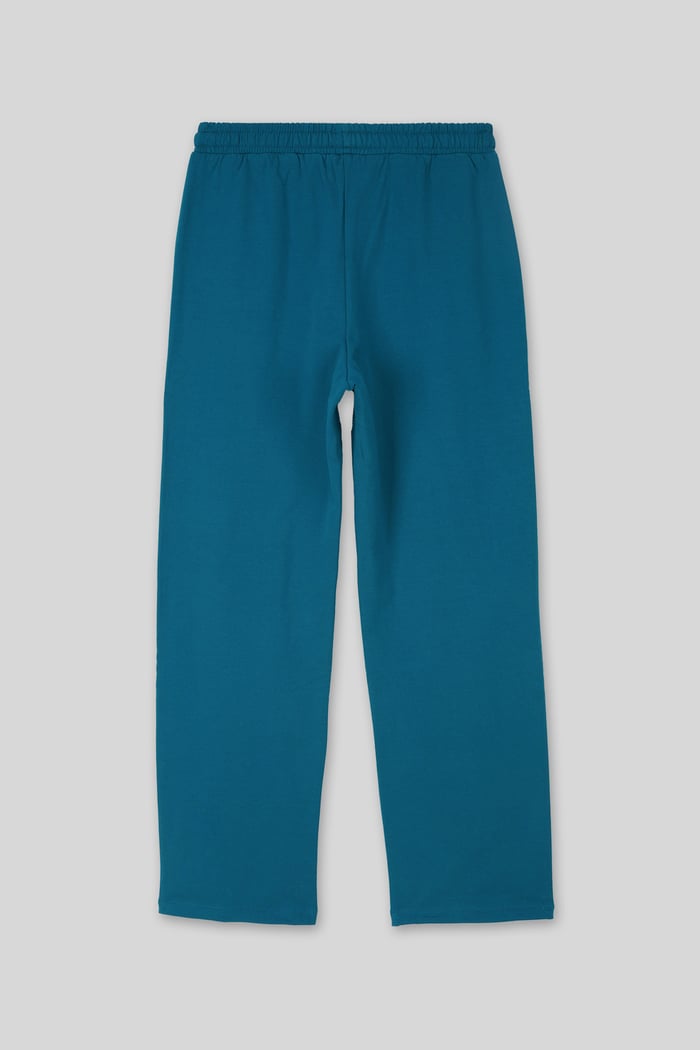 Stretchy Embroidery Design Details Trousers