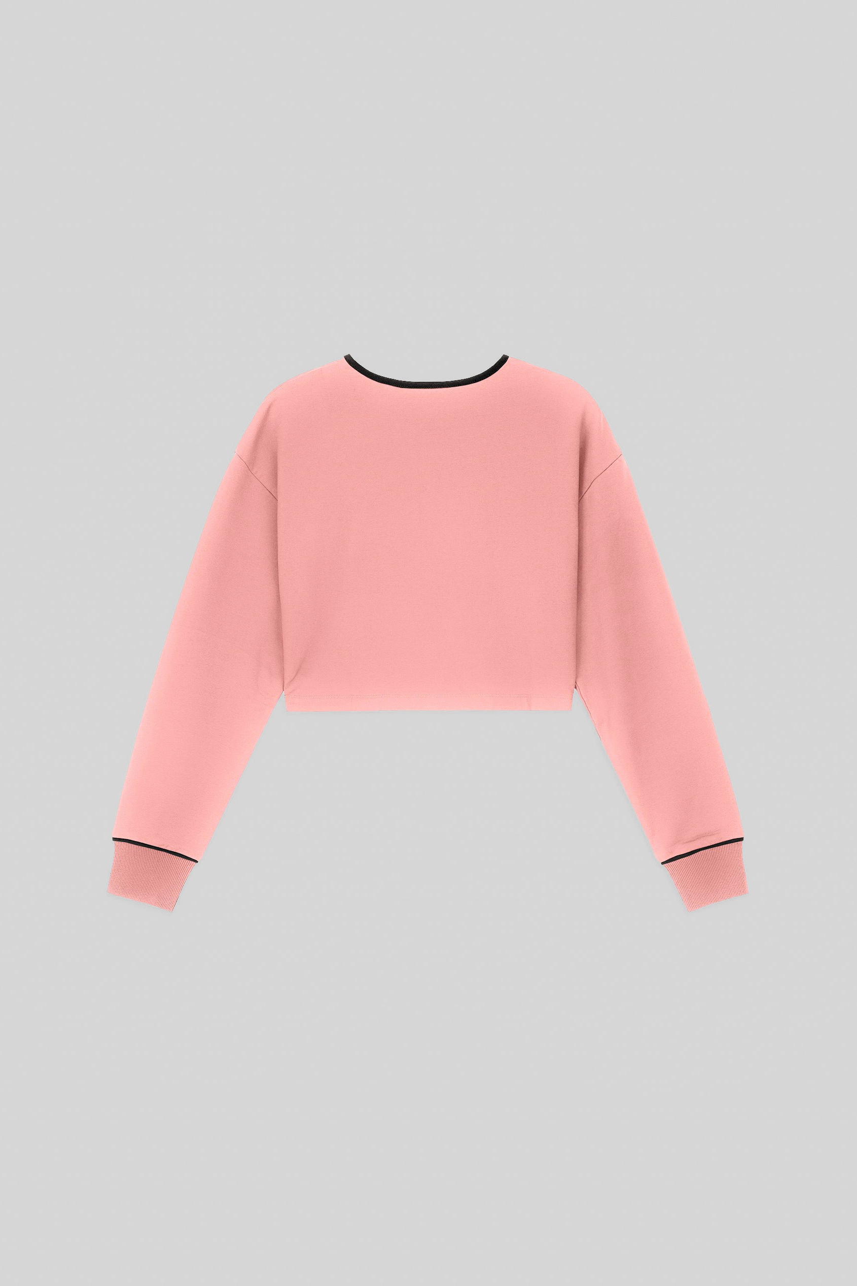 Womens Drop Shoulder Zip Through Top