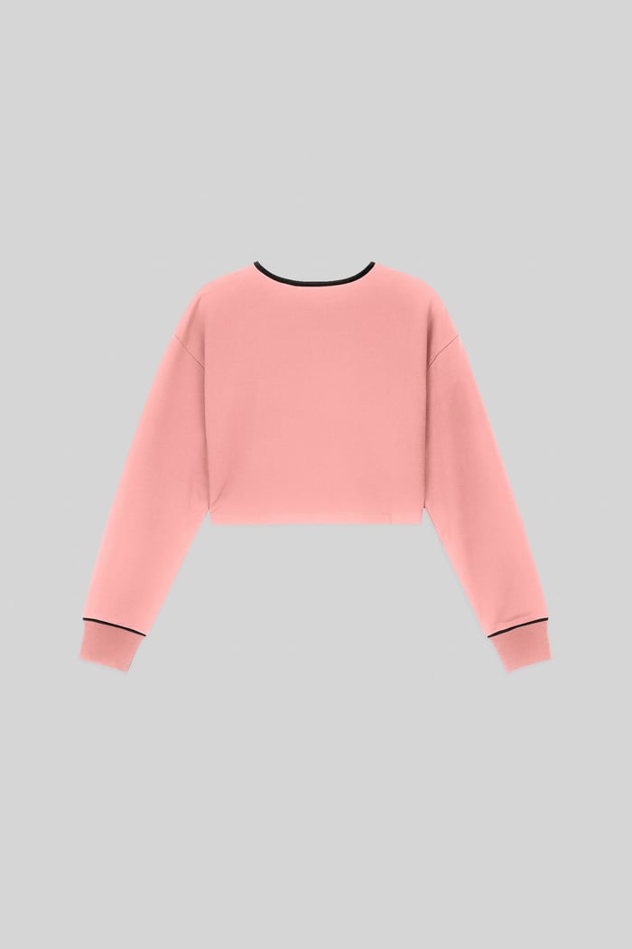 Womens Drop Shoulder Zip Through Top