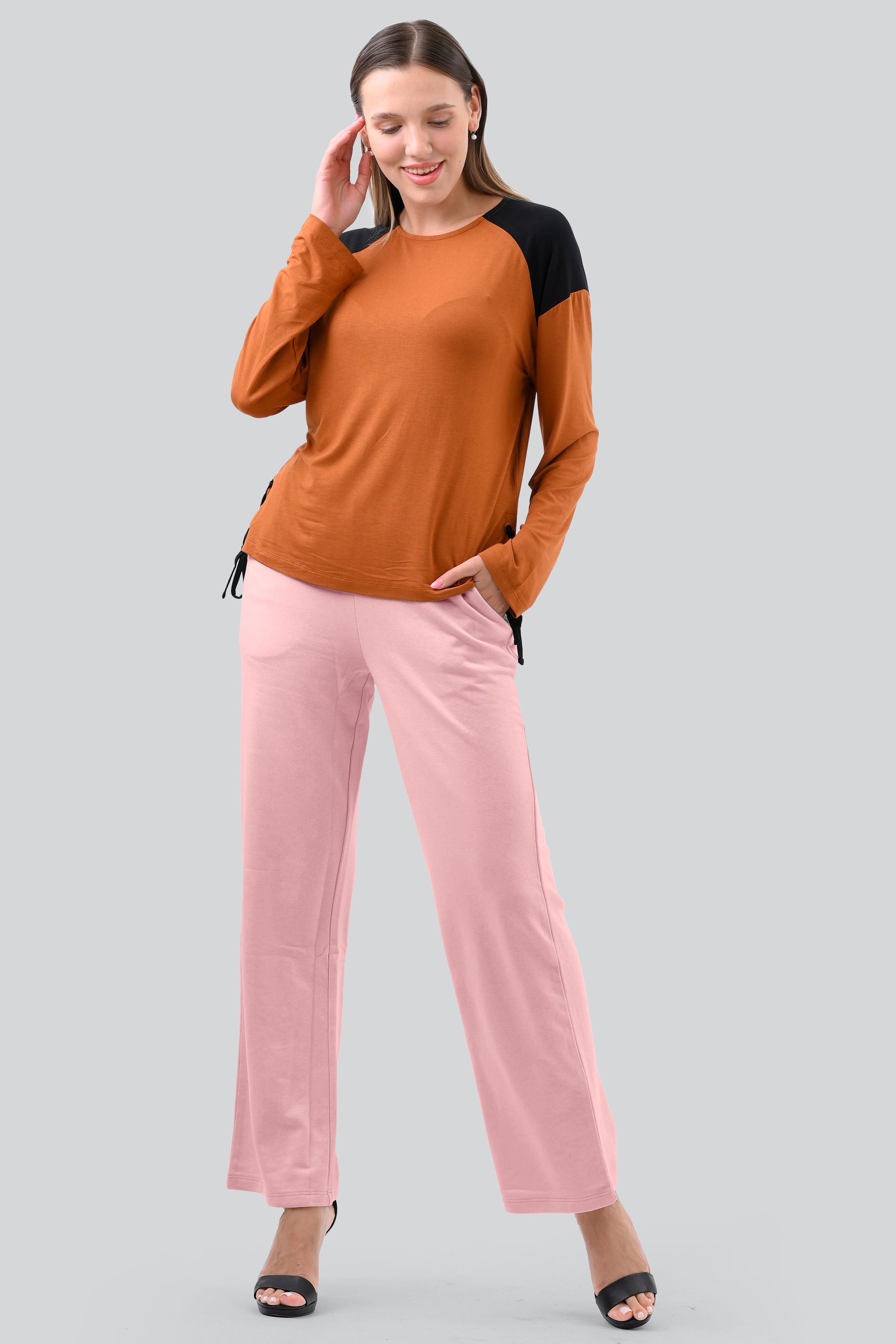 Womens Straight Leg Trousers