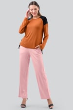 Womens Straight Leg Trousers