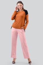 Womens Straight Leg Trousers