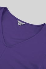 Womens Ruched Long Sleeve Crop Top