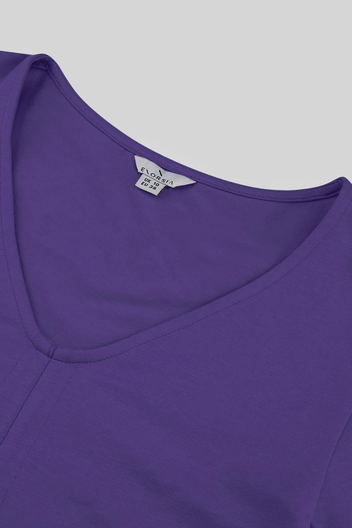 Womens Ruched Long Sleeve Crop Top