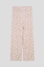 Zebra Print Straight leg Trousers