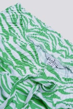 Zebra Print Straight leg Trousers