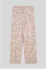 Zebra Print Straight leg Trousers