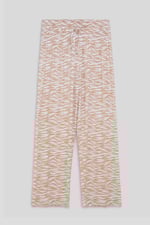 Zebra Print Straight leg Trousers