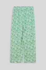 Zebra Print Straight leg Trousers