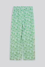 Zebra Print Straight leg Trousers