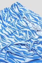 Zebra Print Straight leg Trousers