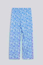 Zebra Print Straight leg Trousers