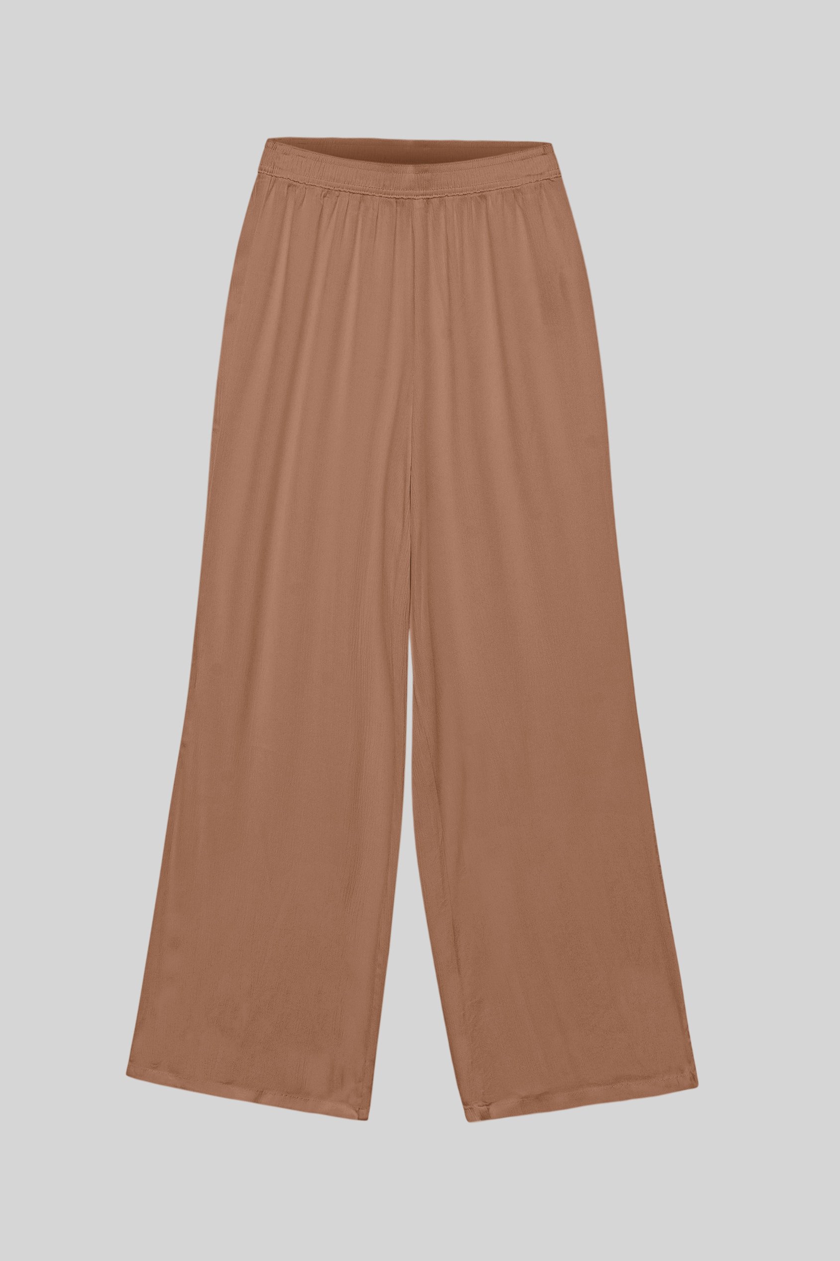 Crepe Viscose Wide Leg see through Trousers
