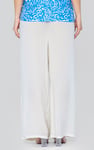 Crepe Viscose Wide Leg see through Trousers