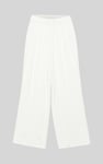 Crepe Viscose Wide Leg see through Trousers