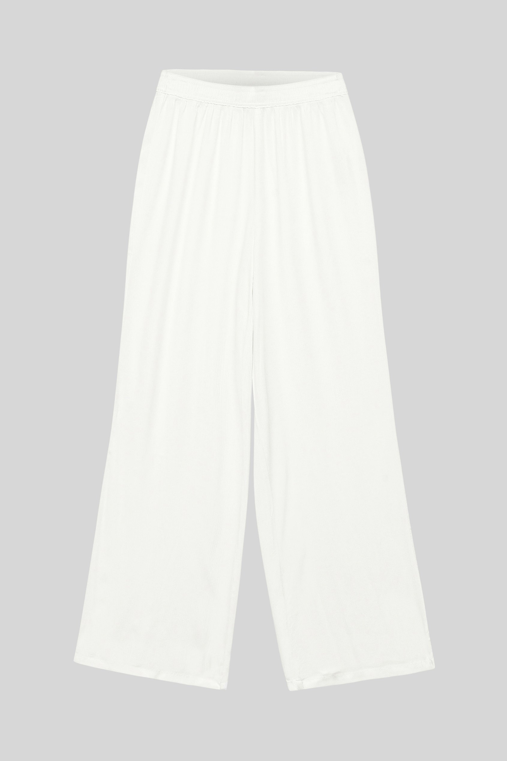 Crepe Viscose Wide Leg see through Trousers