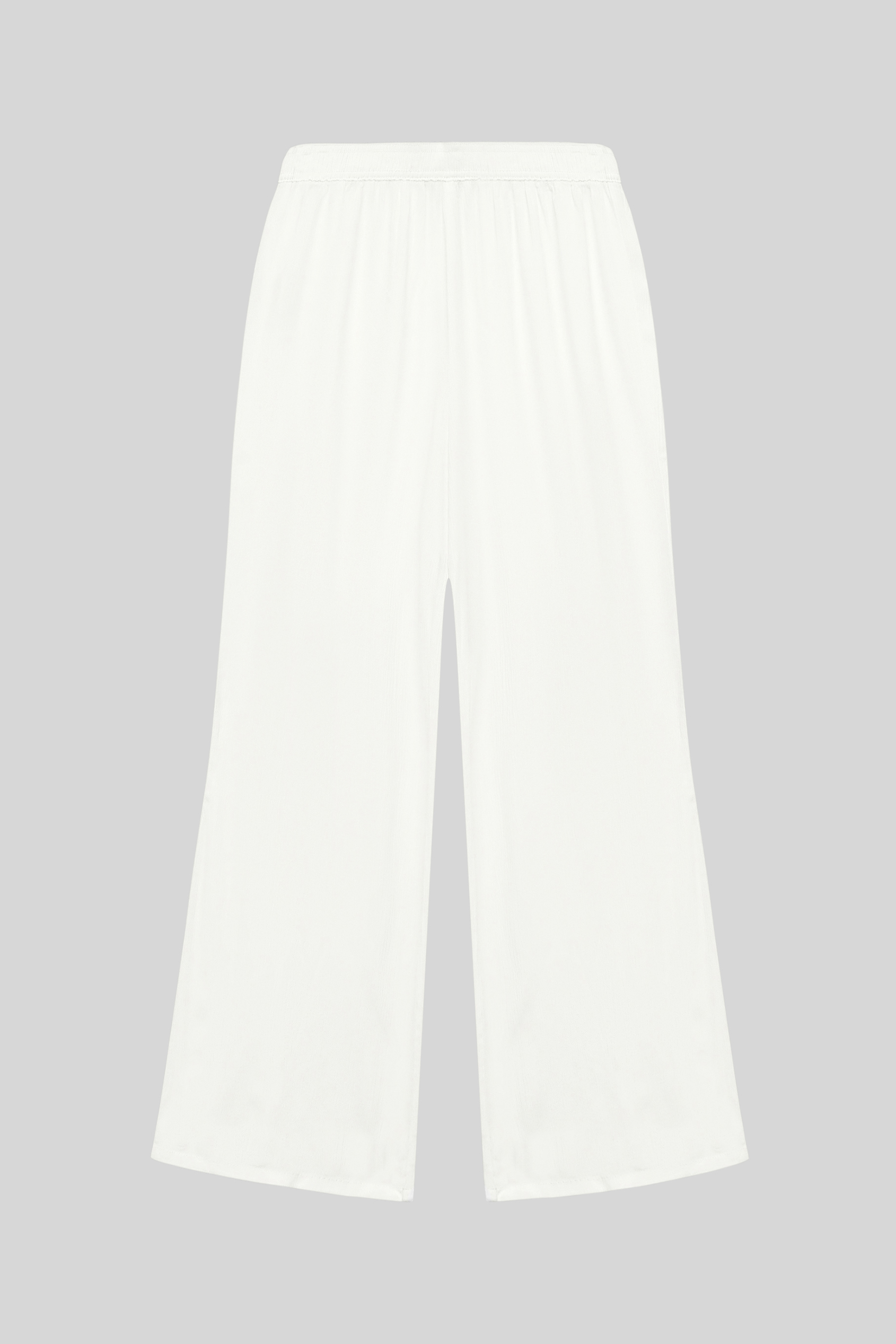 Crepe Viscose Wide Leg see through Trousers