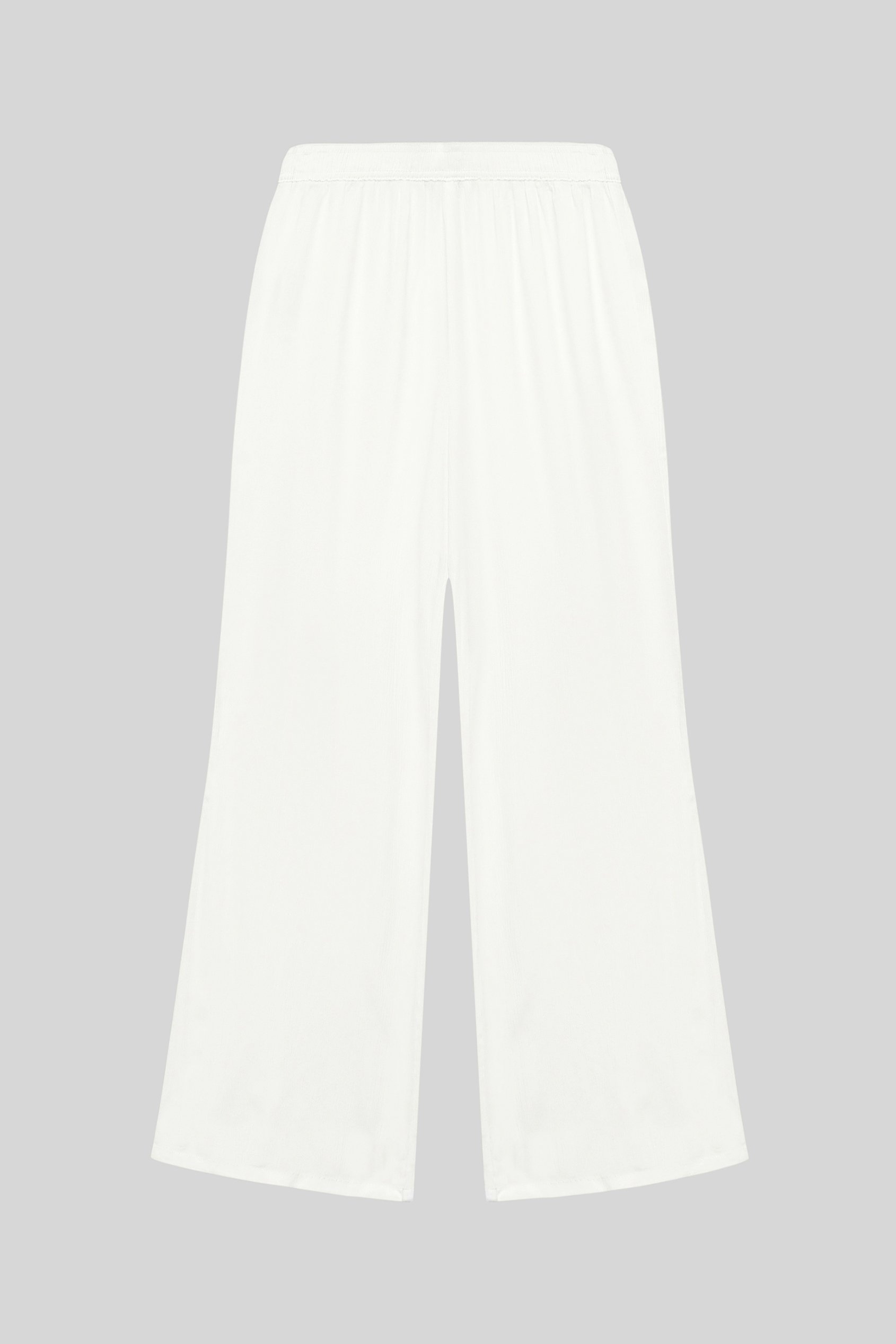 Crepe Viscose Wide Leg see through Trousers