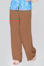 Crepe Viscose Wide Leg see through Trousers