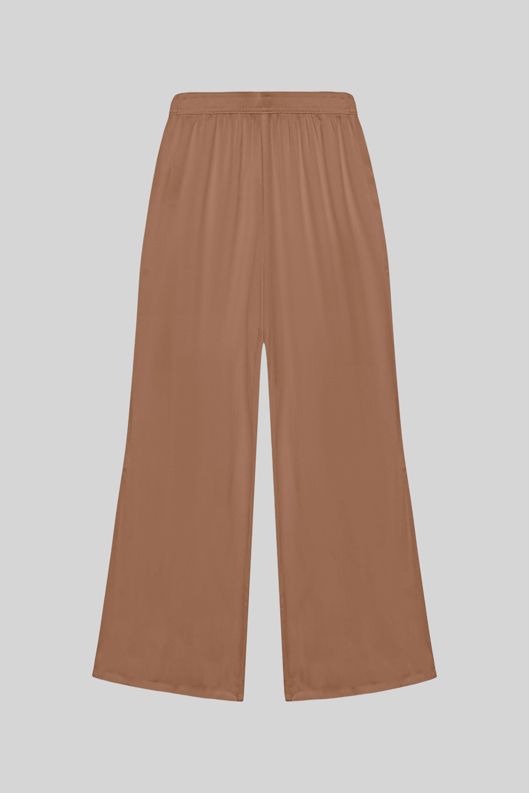 Crepe Viscose Wide Leg see through Trousers