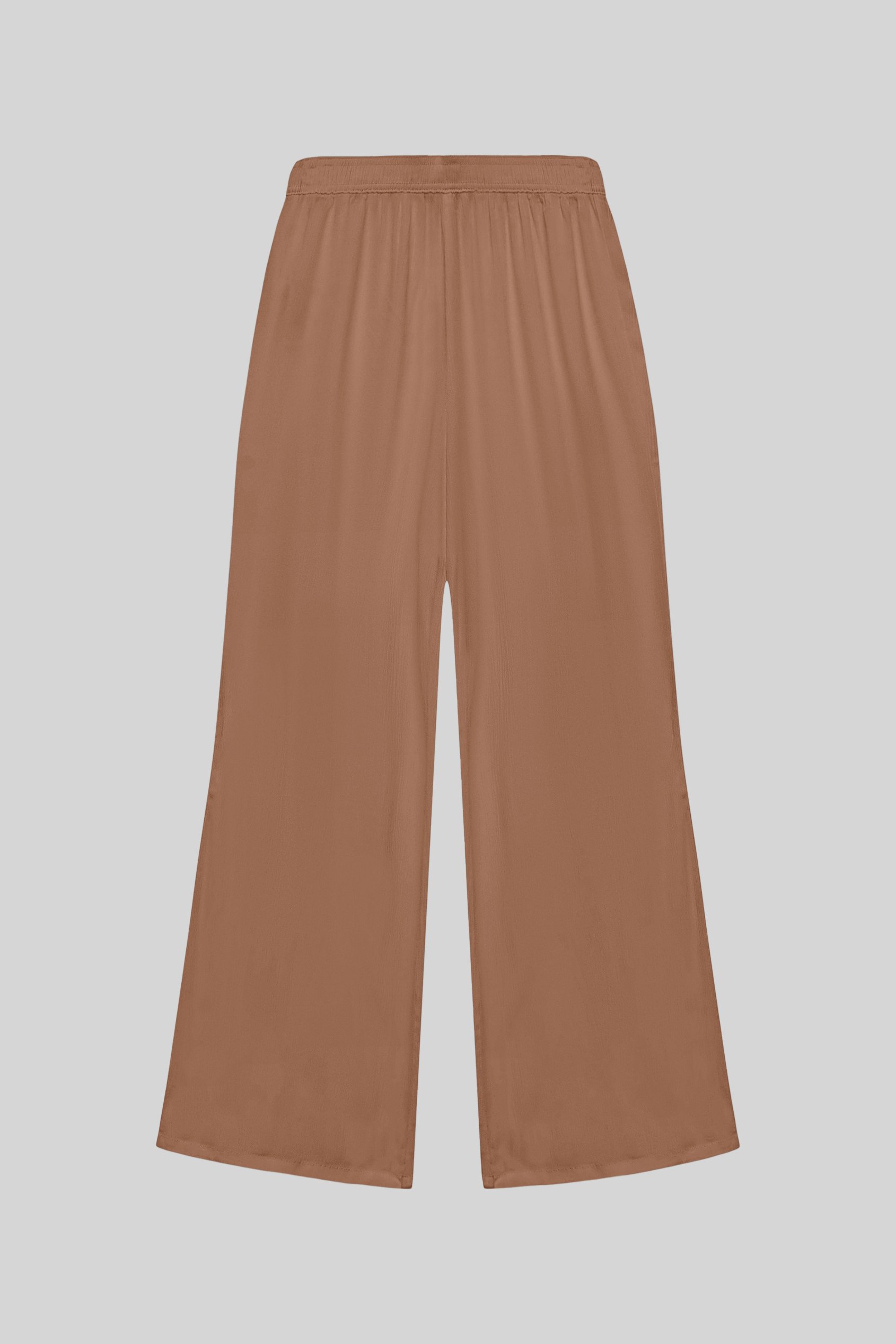 Crepe Viscose Wide Leg see through Trousers