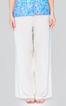 Crepe Viscose Wide Leg see through Trousers
