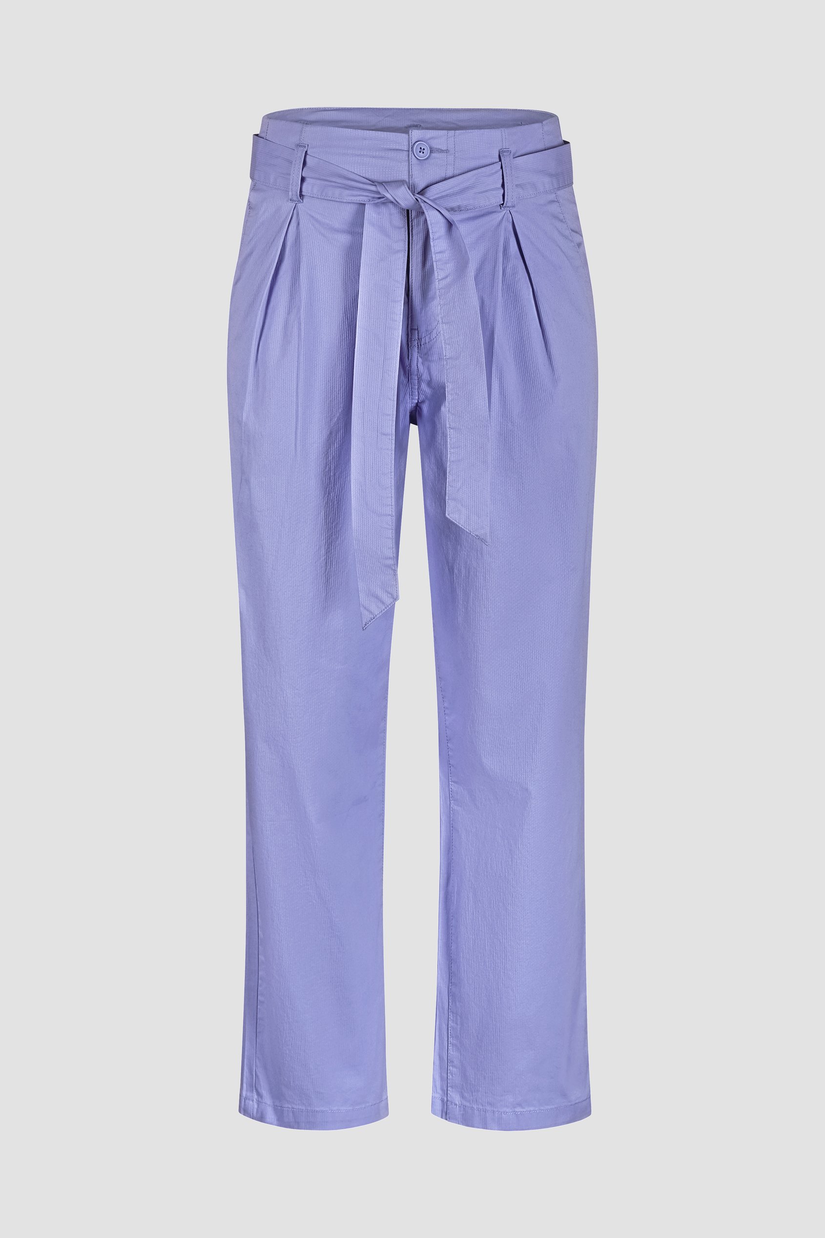 Regular Fit Cotton Stretch Dobby Trouser