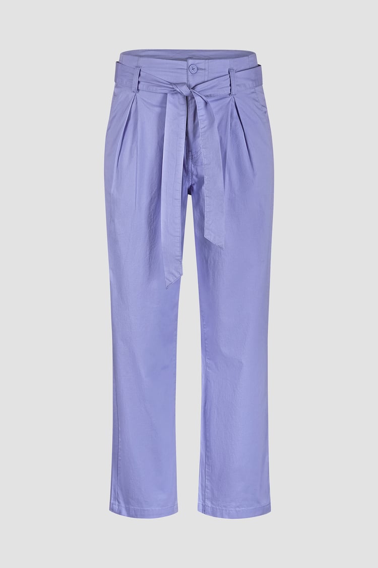 Regular Fit Cotton Stretch Dobby Trouser