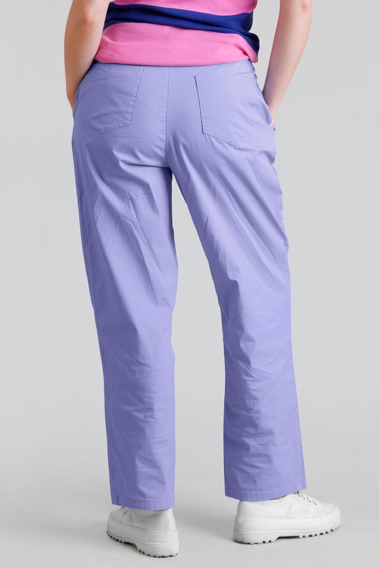Regular Fit Cotton Stretch Dobby Trouser