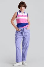 Regular Fit Cotton Stretch Dobby Trouser