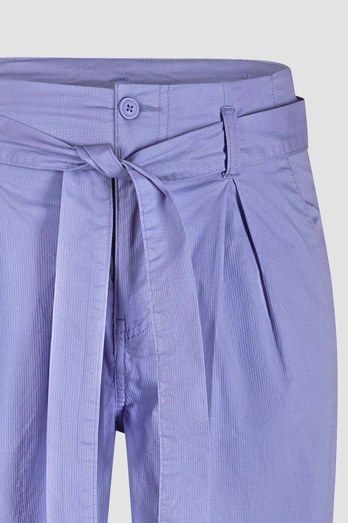 Regular Fit Cotton Stretch Dobby Trouser