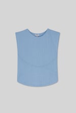 Sleeveless Curve Hem Workout Top