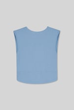 Sleeveless Curve Hem Workout Top