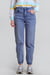 Women’s Zip-Cuff Denim Jogger Pants