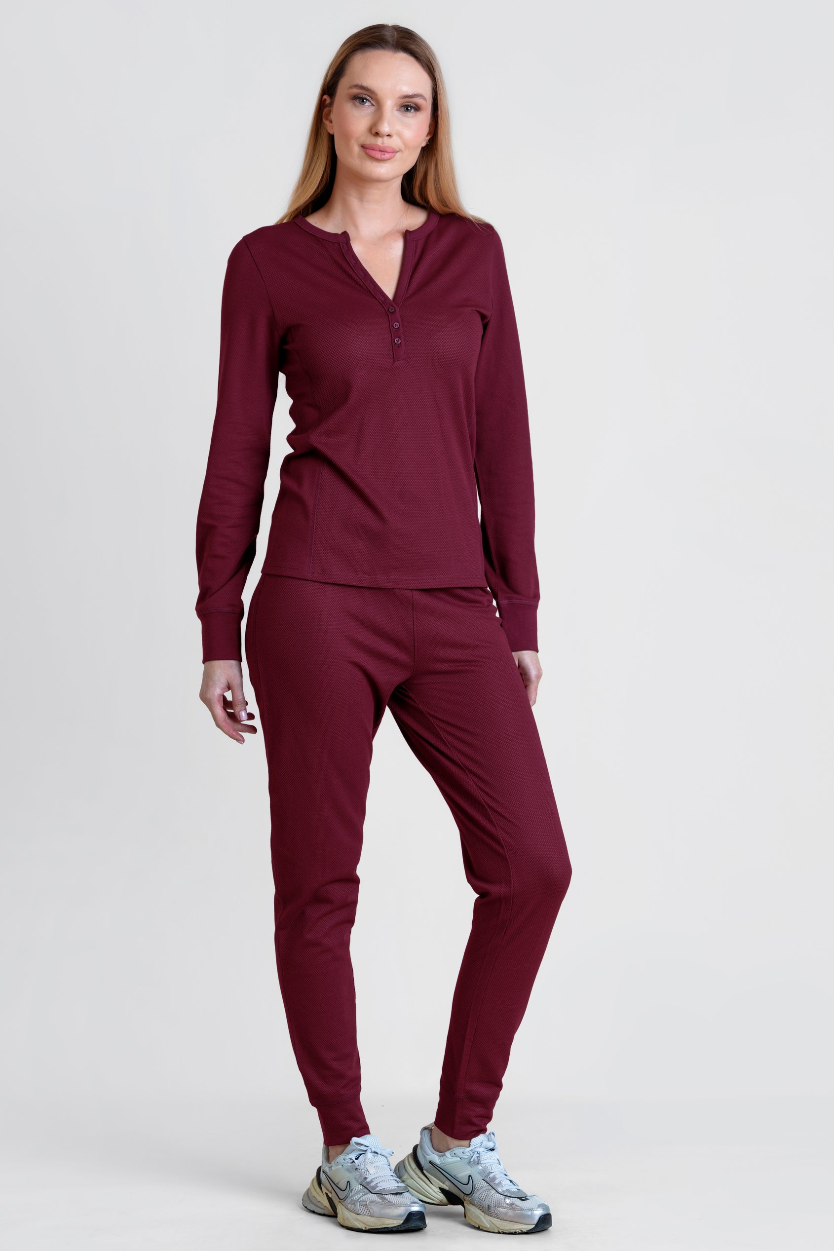 Soft Waffle Jersey Joggers