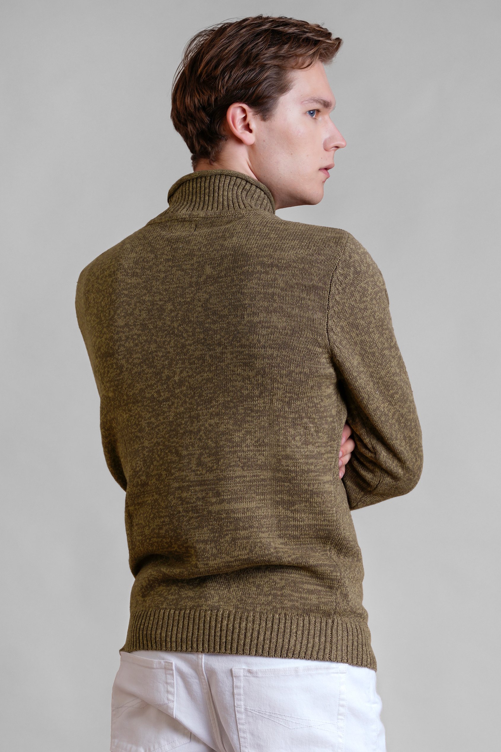 Men's High Neck Premium Jumper
