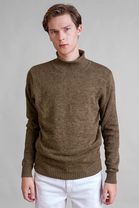 Men's High Neck Premium Jumper