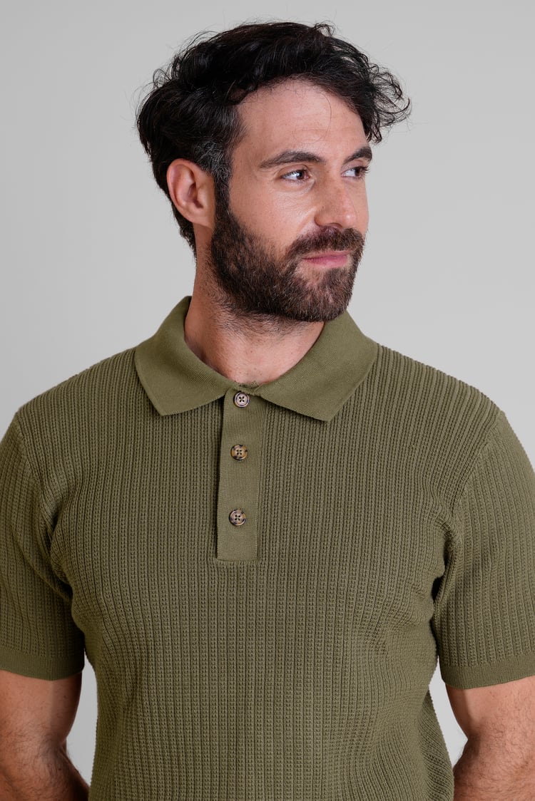 Men’s Cotton Knitted Polo Shirts