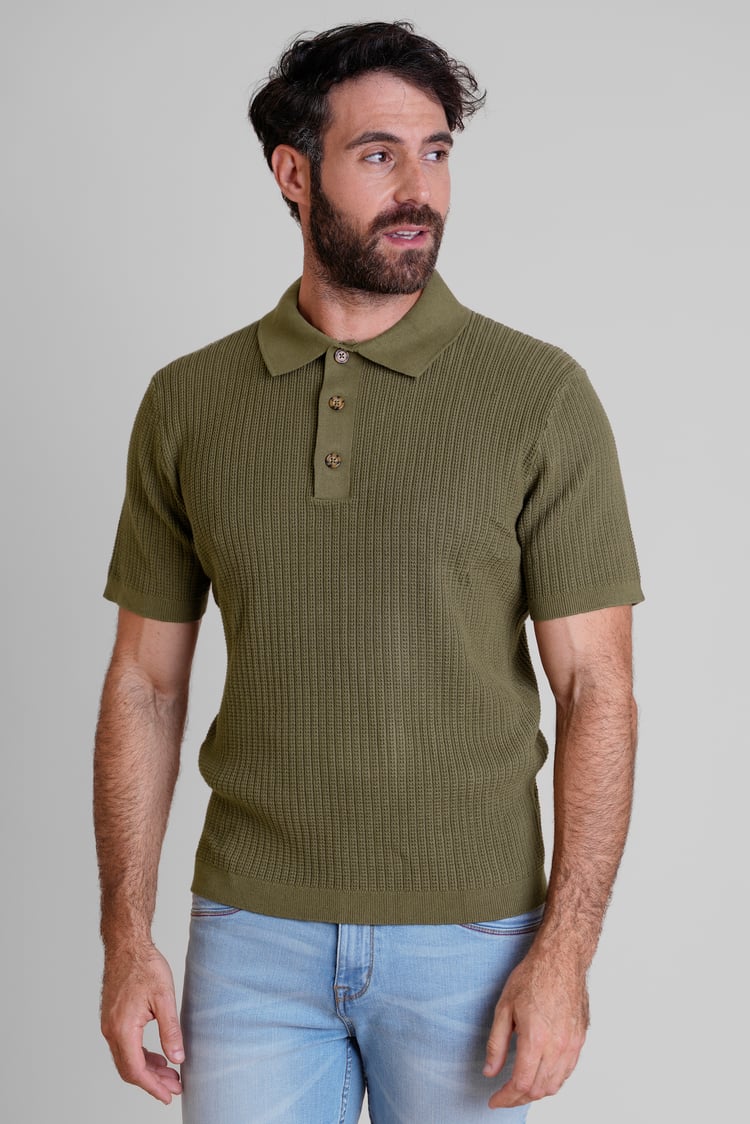 Men’s Cotton Knitted Polo Shirts
