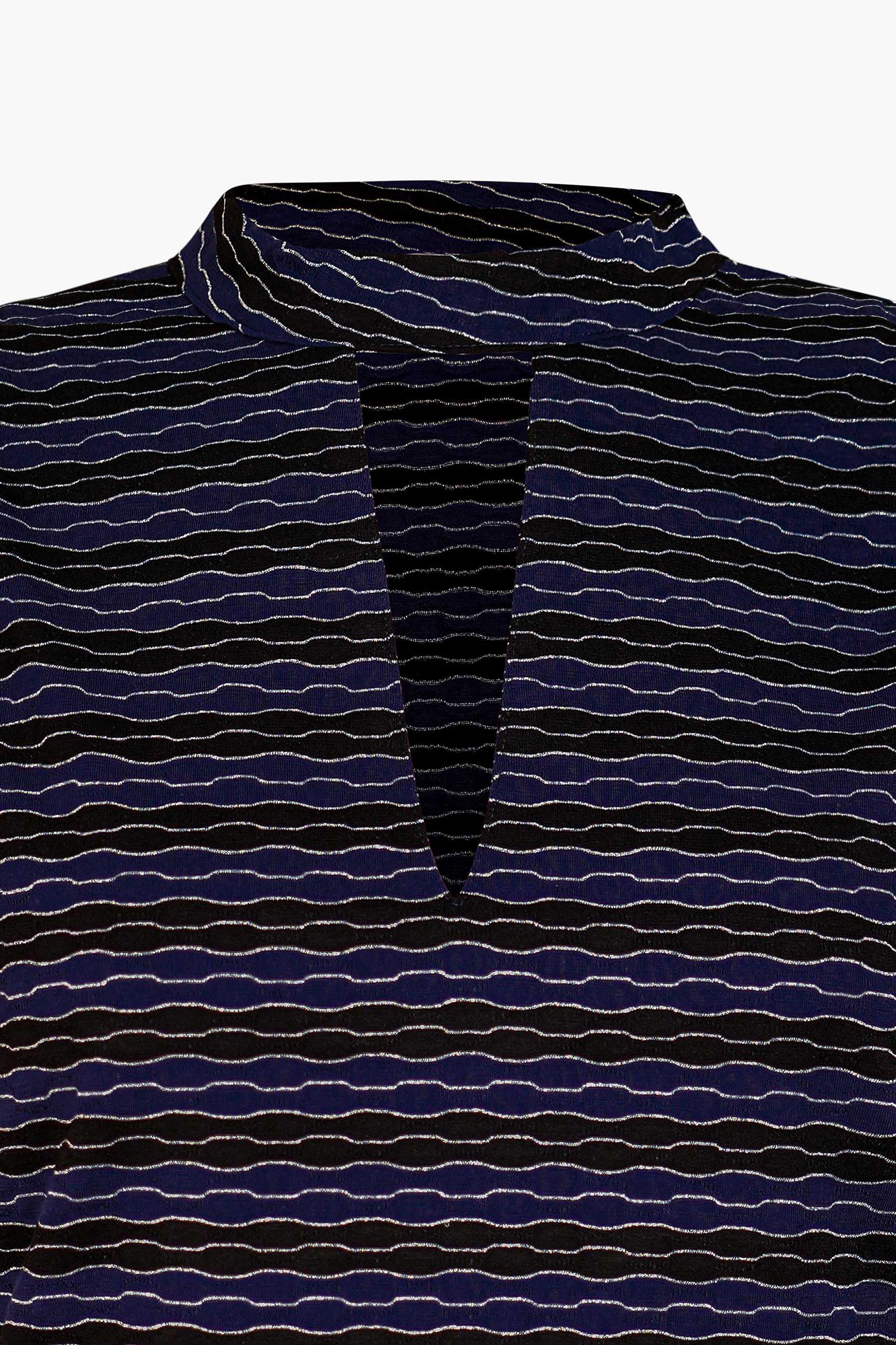 High Neck V-Cut Crop Top