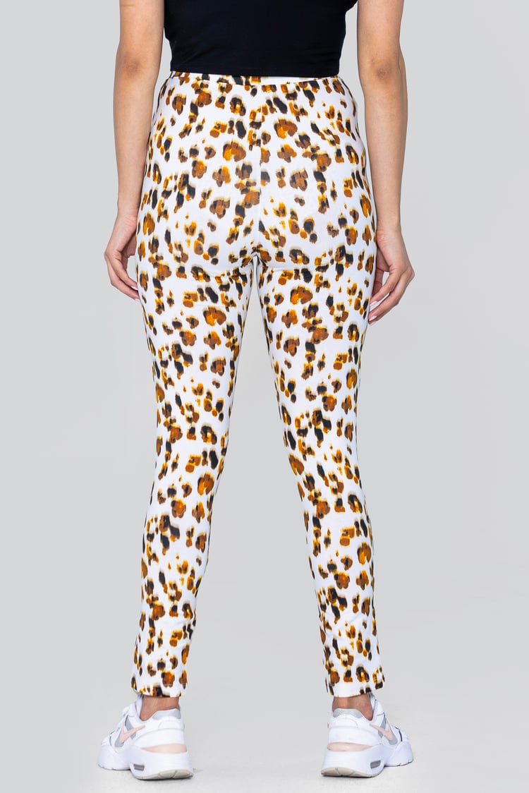 Leopard Print Regular length Leggings