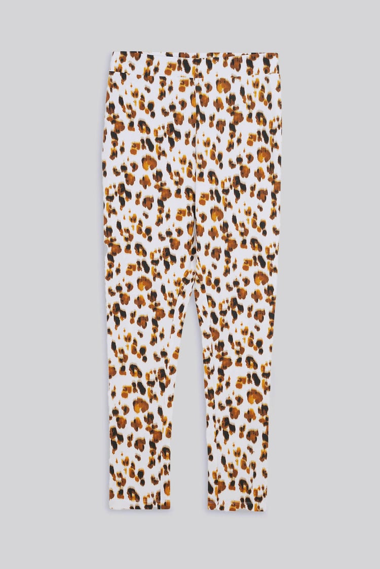 Leopard Print Regular length Leggings