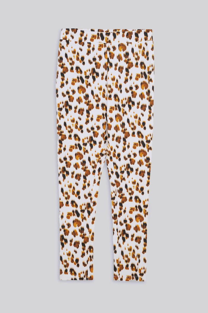 Leopard Print Regular length Leggings