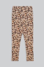 Leopard Print Regular length Leggings